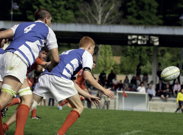 Jeunes rugbymen